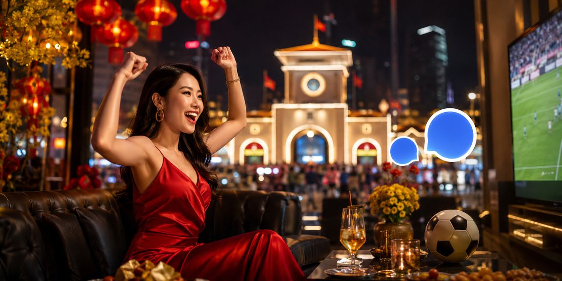 Không khí lễ hội sôi động tại TP.HCM với người dùng trải nghiệm casino trực tuyến trên điện thoại